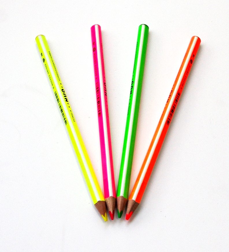 NUO 삼각형광색연필(누오 삼각형광색연필)